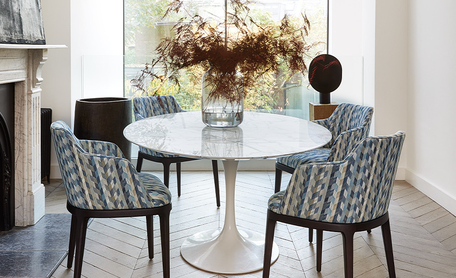 Elbury Decorative Weaves - Etto Indigo - Romo
